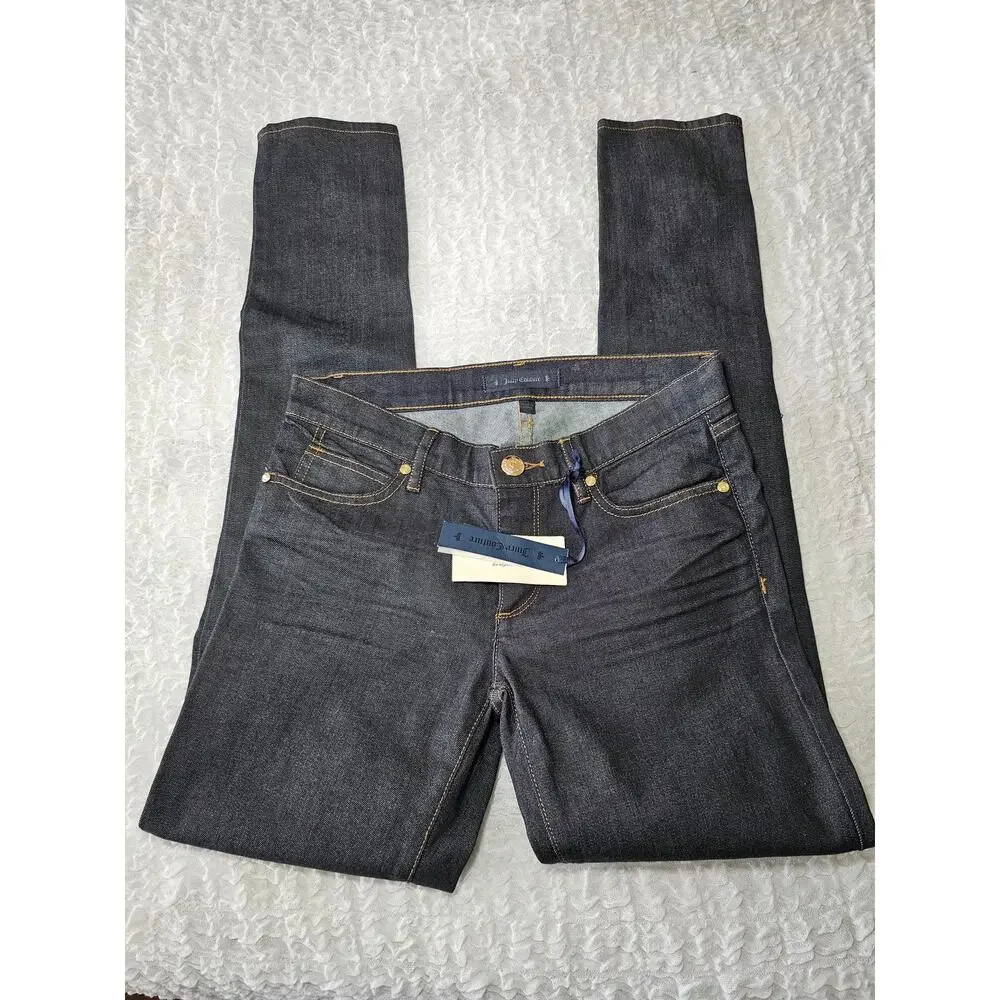 Juicy Couture Skinny Jean Dark Rinse Size 27 Debbie wash